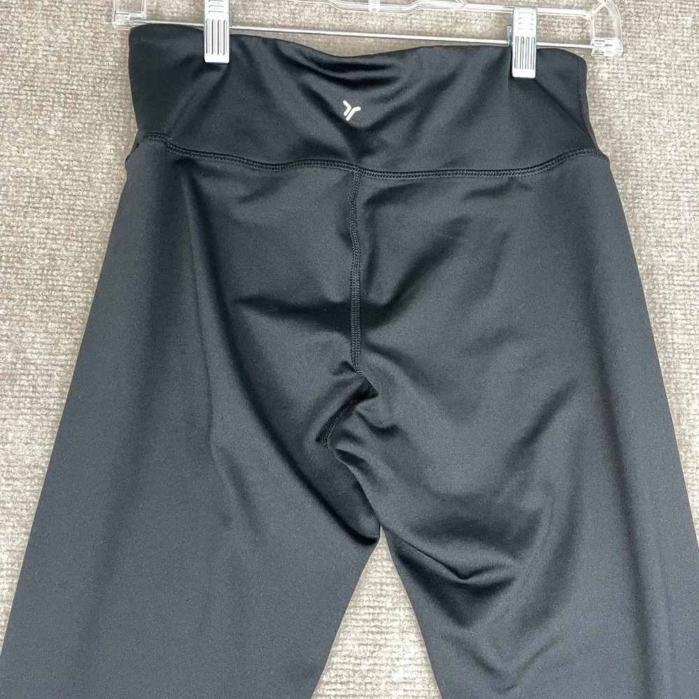 Old Navy Active Powerpress Leggings Girls 2XL 18 Black Mid Rise Go Dry Cool